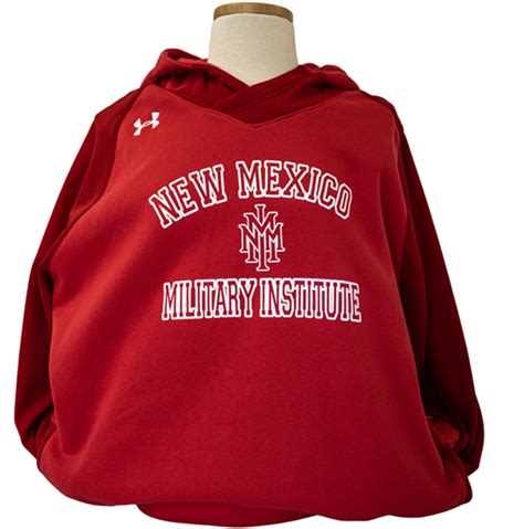 Campus Store Mens Under Armour Sweatshirt With Nmmi Logo Red