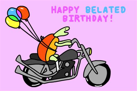 Happy belated birthday flowers gif. Happy Belated Birthday GIFs | Find, Make & Share Gfycat GIFs
