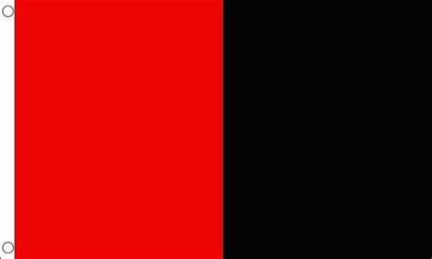 Red And Black Flag And Bunting Buy Your Club Flags Flagmanie