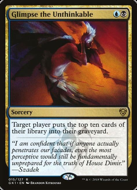 If you're looking for a standard build, go for the ones with a lower one. Top 10 Mill Cards in Magic: The Gathering - HobbyLark - Games and Hobbies