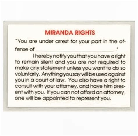 miranda rights