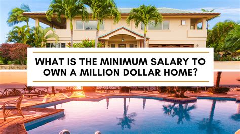 What Is The Minimum Salary To Own A Million Dollar Home Smart Austin