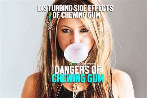 The Dangers Of Chewing Gum Disturbing Side Effects Of Chewing Gum