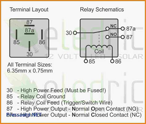 12v Relay Wiring Diagram 5 Pin Universal Spst Relay Wiring Diagram