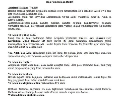 Teks Doa Penutup Acara – Beinyu.com