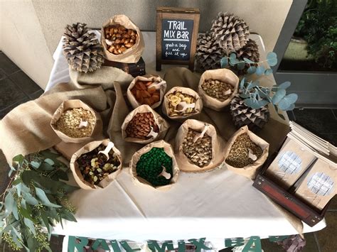 Trail Mix Bar Trail Mix Baby Shower Fall Baby Shower