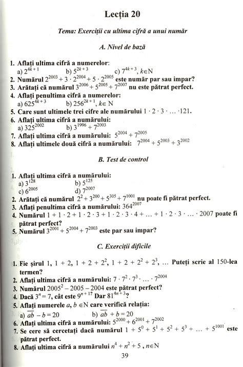 Exercitii De Matematica Clasa 5 Modalitati De A Slabi