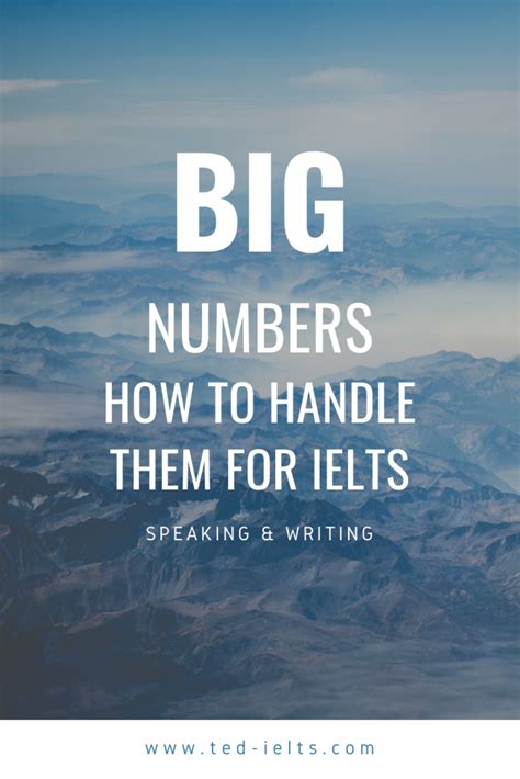 How To Use Numbers For Ielts Ted Ielts