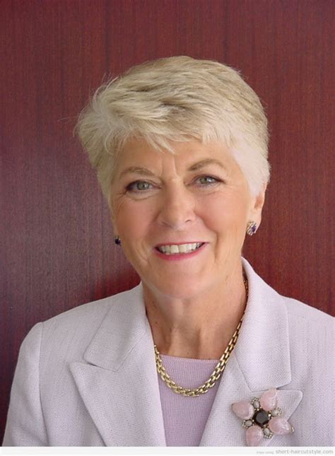 Short hair styles over 60