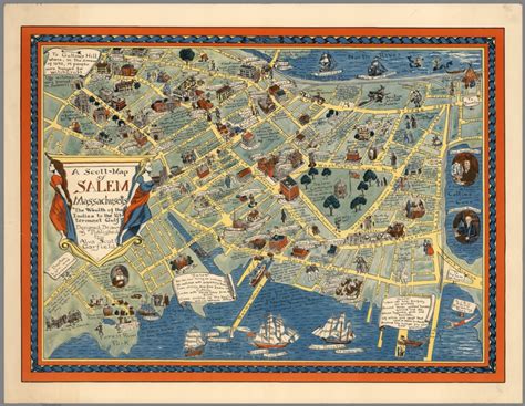 A Scott Map Of Salem Massachusetts David Rumsey Historical Map