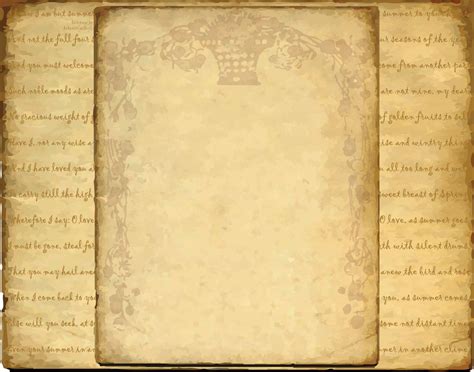 Vintage Paper Frame Free Ppt Backgrounds For Your Powerpoint Templates