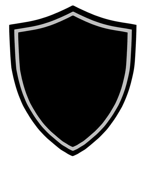 Blank Shield Png Clipart Best