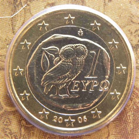 Griechenland 1 Euro Münze 2006 Euro Muenzentv Der Online