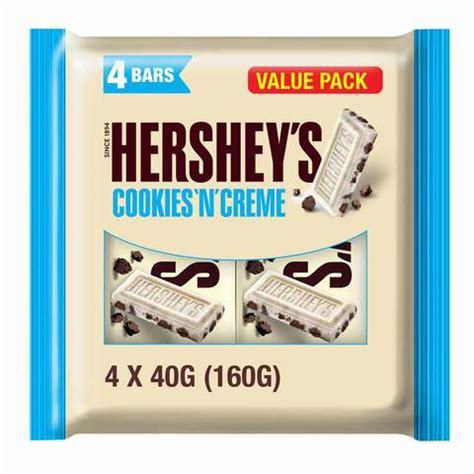 Hersheys Cookies N Creme Chocolate Bar 40g Pack Of 4 Price In UAE