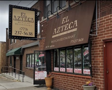 El Azteca Mexican Restaurant Chicago Il 60639 Menu Reviews Hours