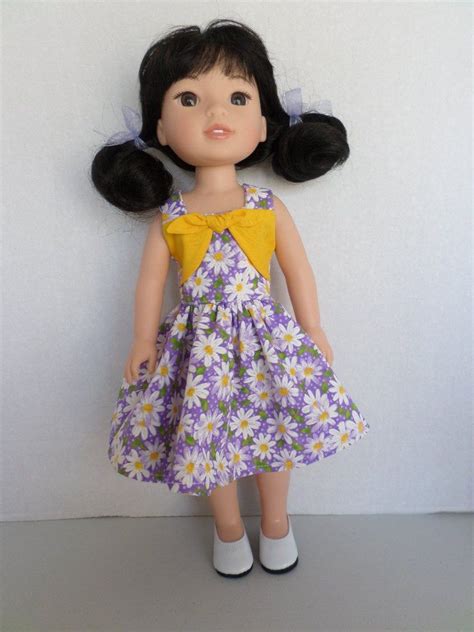 Purple And Yellow Daisy Summer Sundress American Made To Fit Etsy Summer Sundress Wellie