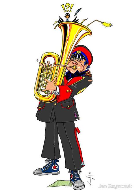 Brass Band Tuba Player By Jan Szymczuk Brass Band Tuba Band