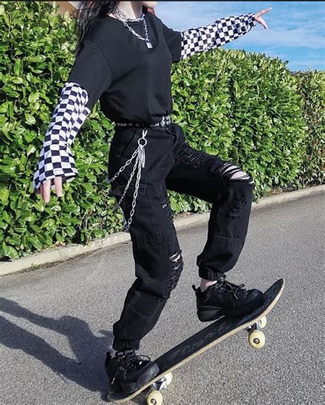 Skateboard Fashion Grunge Tumblr