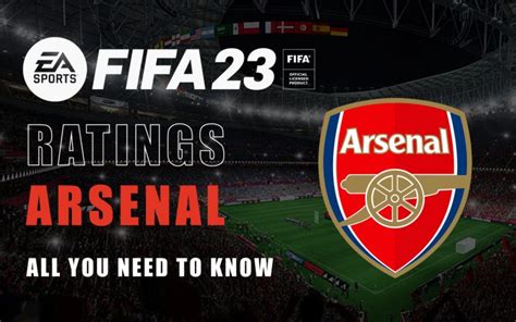 Fifa 23 Ratings Arsenal