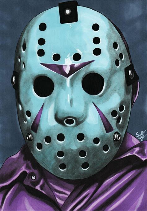Jason Voorhees Drawing At Explore Collection Of