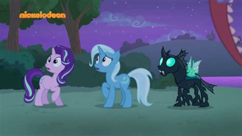 Greek Mlpfim Thorax And Discord Join Starlight And Trixie