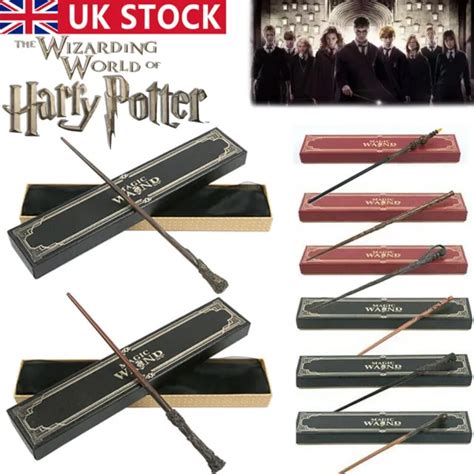 HARRY POTTER MAGIC Wand Hermione Dumbledore Voldemort Metal Wand Toy