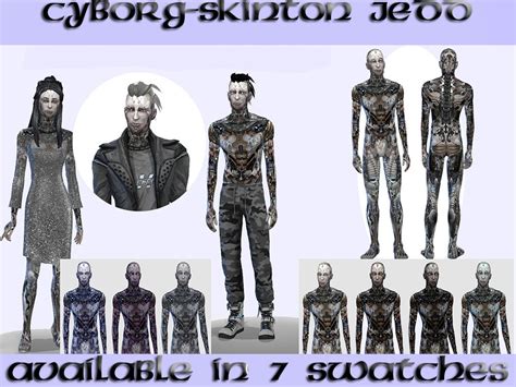 The Sims Resource Skinton Cyborg