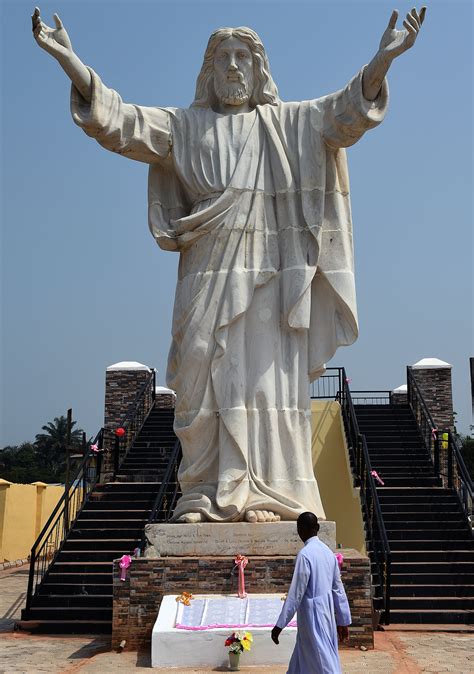 The Largest Jesus Statue In Africa Jesus De Greatest Africa