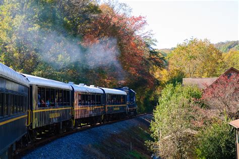 Spring And Fall Delight On The Blue Ridge Scenic Railway