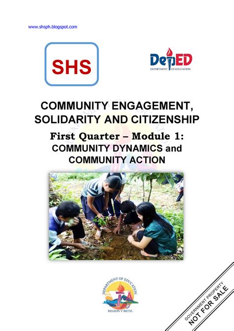 Cesc Module 1 Community Engagement Solidarity And Citizenship