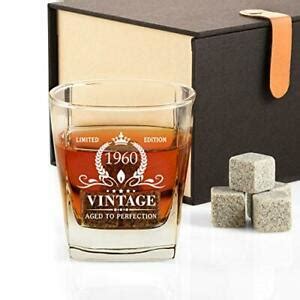 Personalized gifts for my dad. 60th Birthday Gifts for Men, Vintage 1960 Whiskey Glass ...