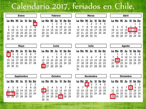 Calendario De Feriados En Chile 2021 ¿cuántos Feriados Quedan Durante