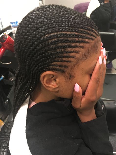 There's no better way to refresh your style than by treating yourself to a new haircut. Straight back braids book info @jazzbraids_atlanta ...