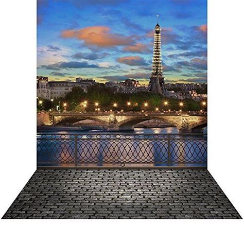 Photography Backdrop With Floor Parisian Stroll 10x20 Ft High
