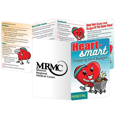 Heart Smart Shopping On A Budget Pocket Pal Personalization Available