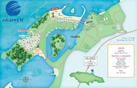 Map Of Jamaica Resorts Bay Area On Map