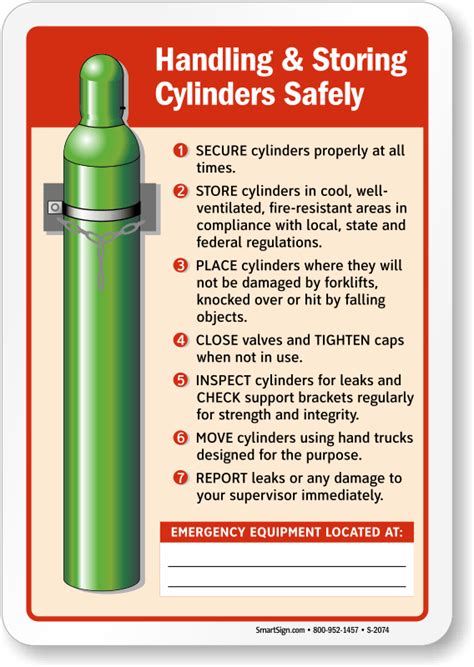 Compressed Gas Cylinder Storage Requirements Osha Dandk Organizer