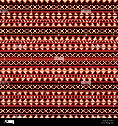 Decorative Tribal Background Seamless Pattern For Textile Website