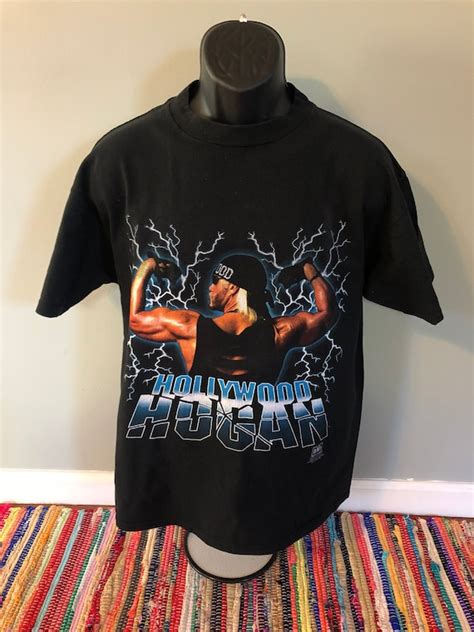 1998 Hollywood Hogan Nwo Shirt Vintage Tee 90s World Wrestling Etsy