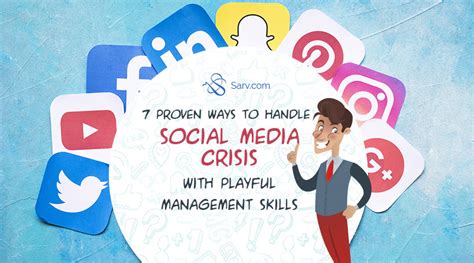 7 proven ways to handle social media crisis with playful management skills sarv blog