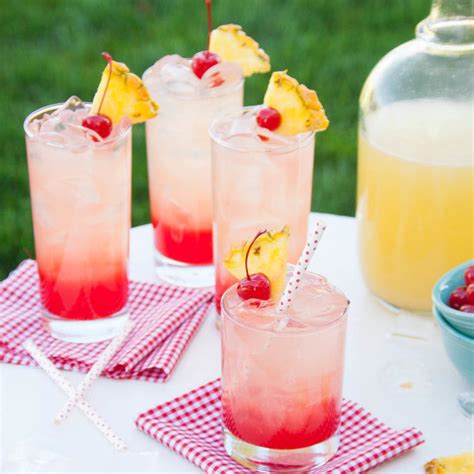 Cherry Pineapple Lemonade 01 The Popular Home