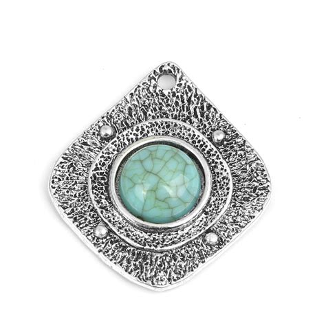 8seasons Zinc Based Alloy And Turquoise Boho Chic Bohemia Charms