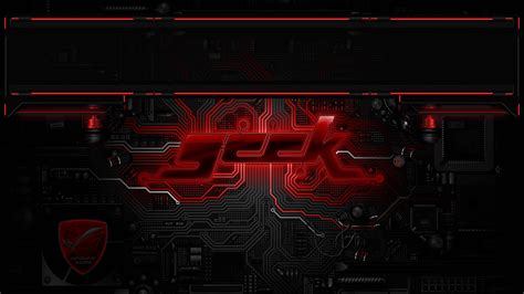 We have a massive amount of desktop and mobile if you're looking for the best motherboard wallpaper then wallpapertag is the place to be. Digital Circuits ROG Special edition RED
