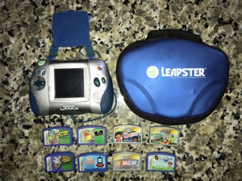 Leapfrog Leapster L Max Launch Edition Blue Handheld System For Sale