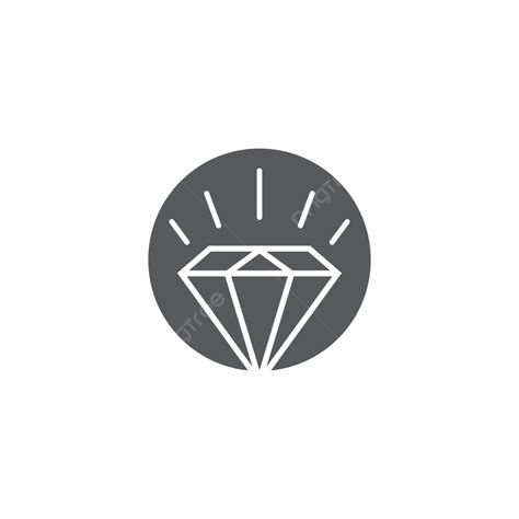 Diamond Logo Template Vector Icon Illustration Value Treasure Design
