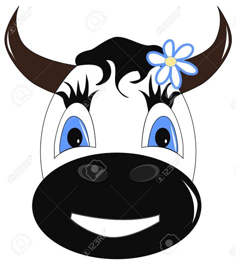 Cow Face Clipart At Getdrawings Free Download