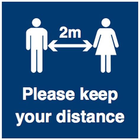 Please Keep Your Distance Signs Social Distancing Safety Signs