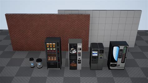 Vending Machines And Atm In Props Ue Marketplace
