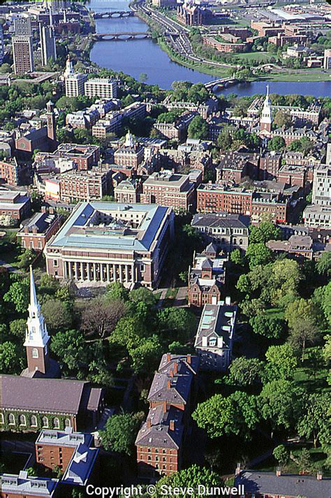 Harvard Aerial View Cambridge Ma Steve Dunwell Photography Boston