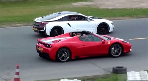 Video Ferrari 458 Speciale A Goes Drag Racing Gtspirit